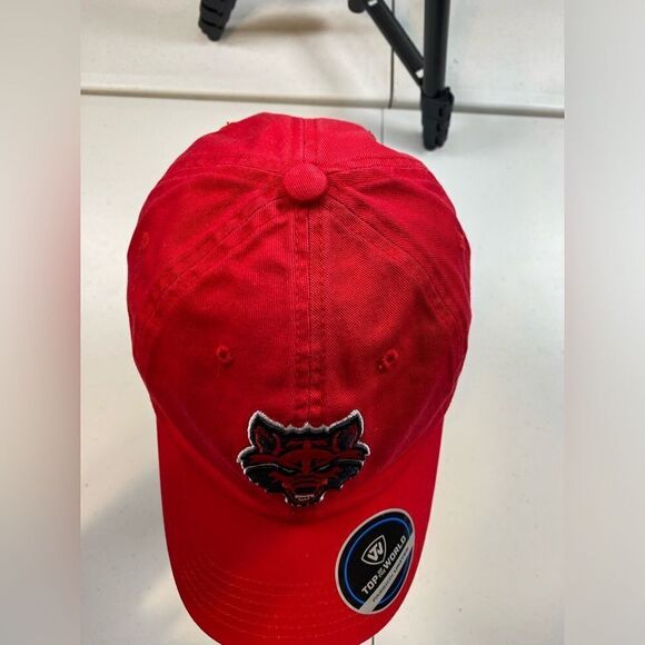 NWT Top Of The World Arkansas State Red Wolves Baseball Cap - Picture 6 of 7